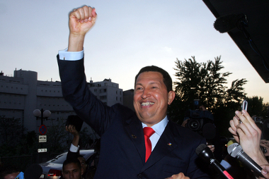 O ex-presidente Hugo Chávez, que faleceu em 2013*